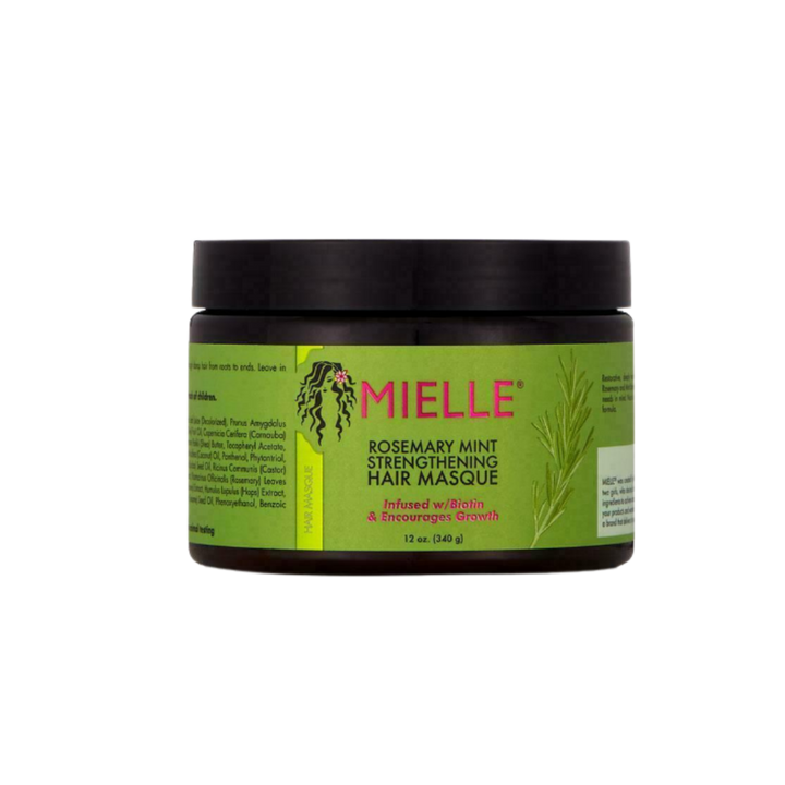 Mielle Rosemary Mint Strengthening Hair Masque - 340g | ماسك الشعر بالروزماري والنعناع - 340غ