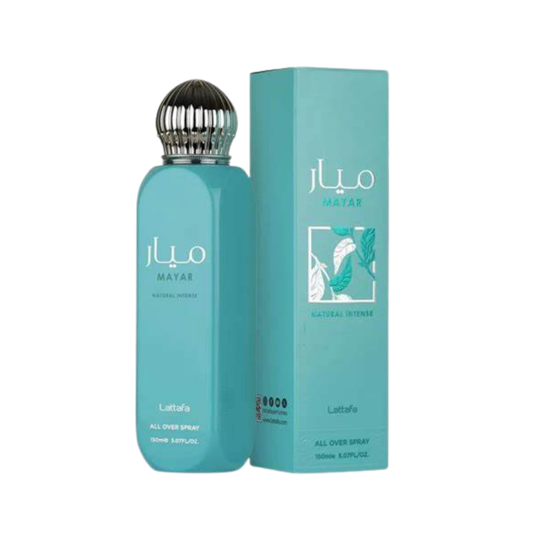 lattafa |عطر ميار ناتورال انتس للشعر والجسم  150مل لطافة