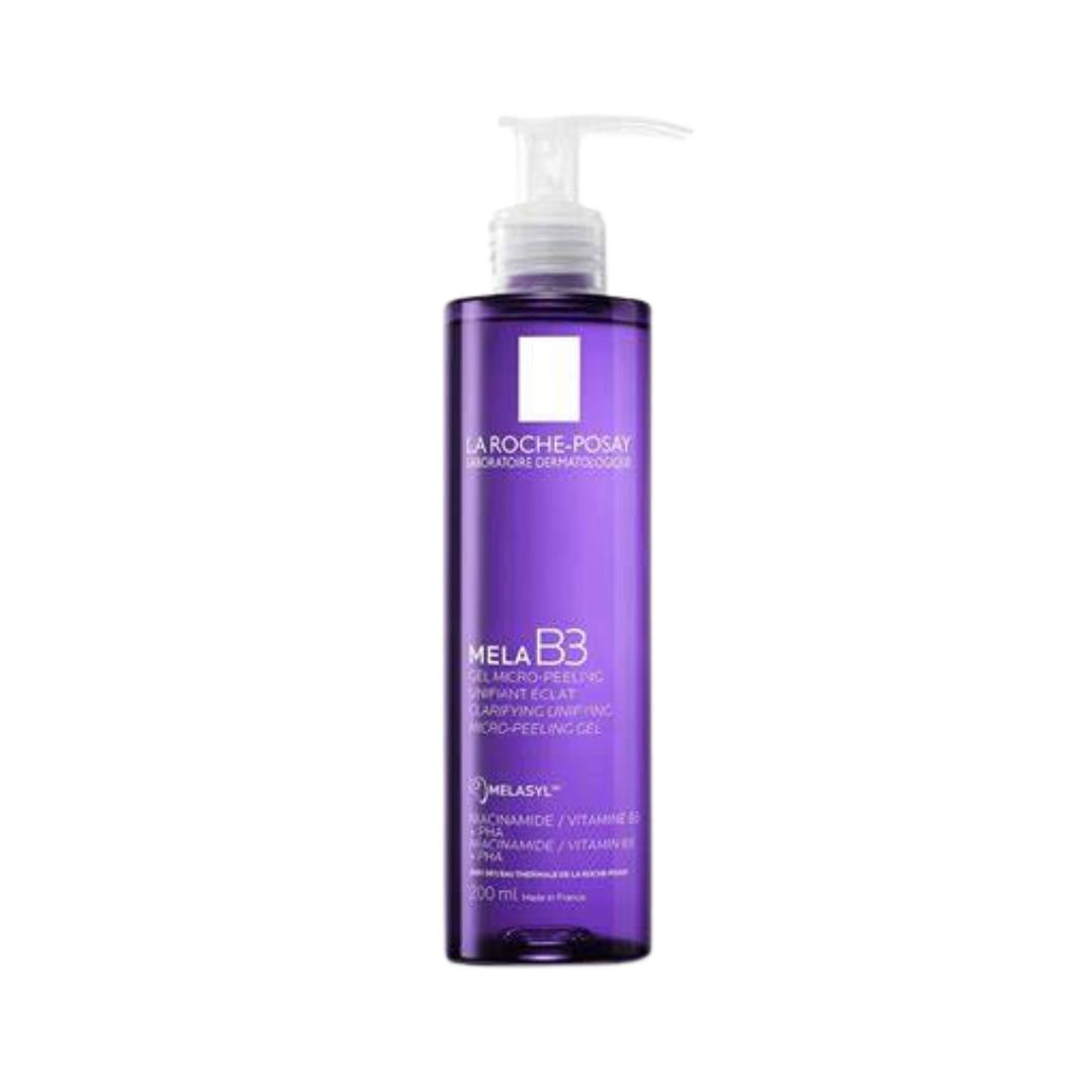 LA ROCHE-POSAY Mela B3 Gel Micro-Peeling - 200ml | لاروش بوزيه غسول جل لعلاج التصبغات - ٢٠٠ مل