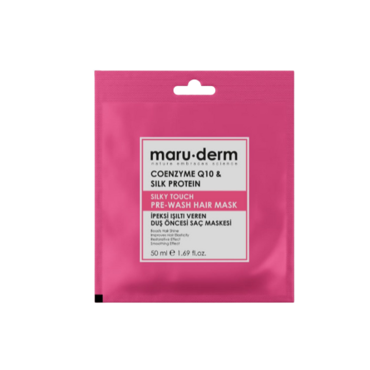 maru.derm Cenzyme Q10 & Silk Protein - 50ml | مارو.ديرم بلسم للشعر - 50 مل
