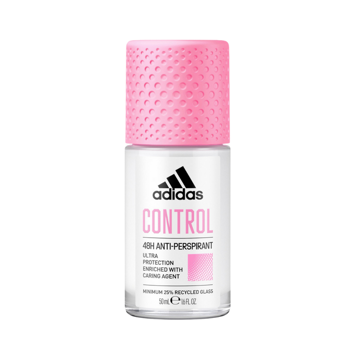 adidas Control Antiperspirant Long Protection - 50ml | اديداس رول مزيل تعرق لحماية طويلة الأمد - 50 مل