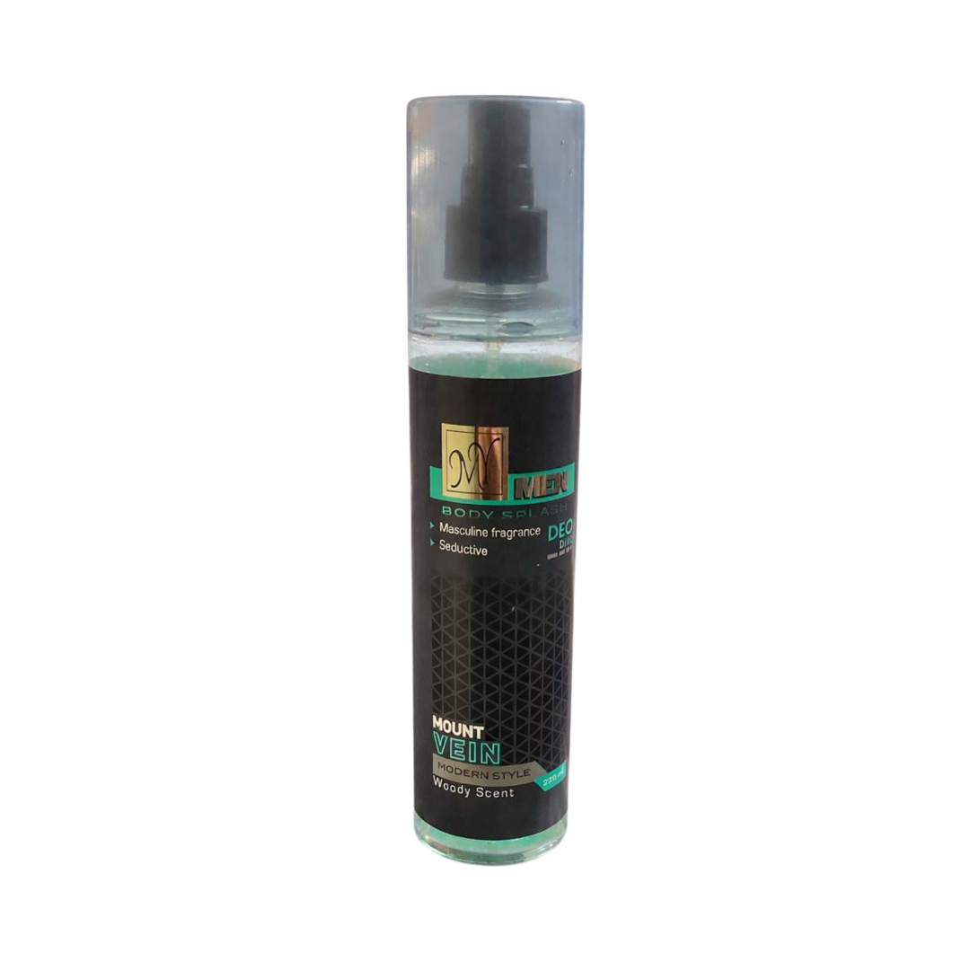 M .Y Men Body Splash Mount Vein - 220ml |ام واي بخاخ ميست الجسم للرجال – 220 مل