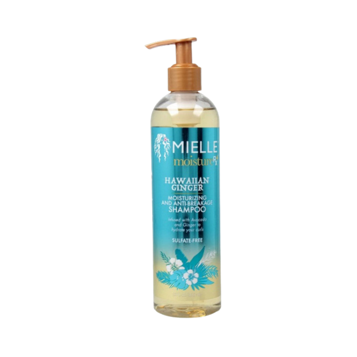 MIELLE Hawaiian Ginger Moisturizing & Anti-Breakage Shampoo - 355ml |ميل  شامبو هاوايان جينجر المرطب والمضاد للتقصف - 355 مل