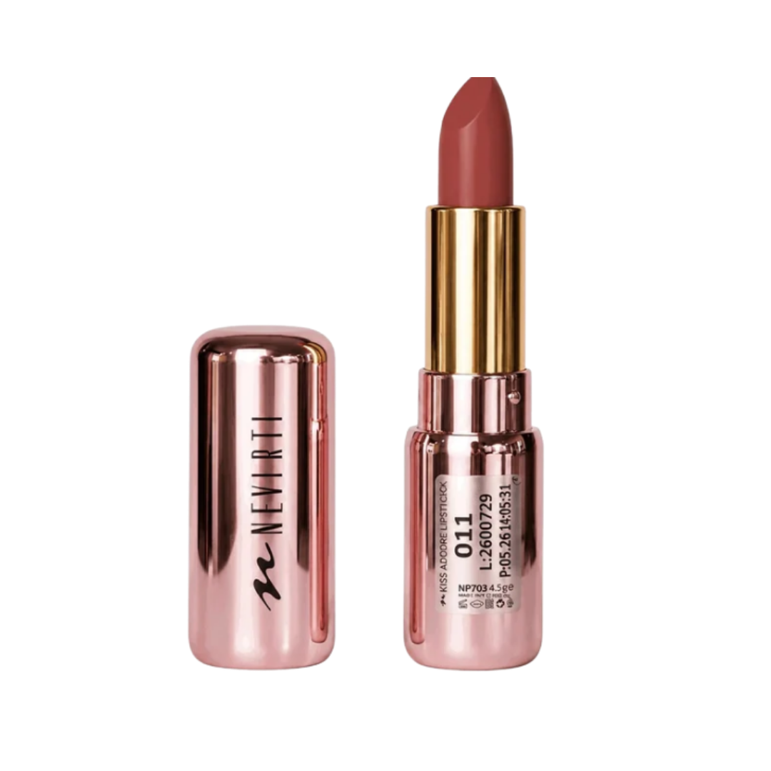 Neverti Kiss Adore Shiny Lipstick - 4.5g | نيفرتي أحمر شفاه - 4.5غ