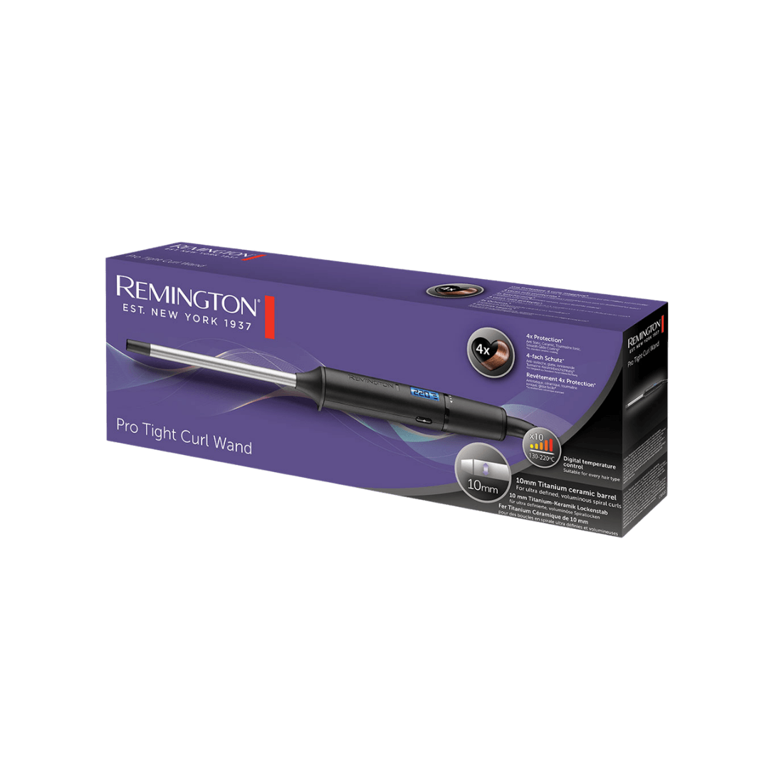 Remington Pro Tight Curl Wand - 10mm | ريمينجتون جهاز تجعيد الشعر برو تايت