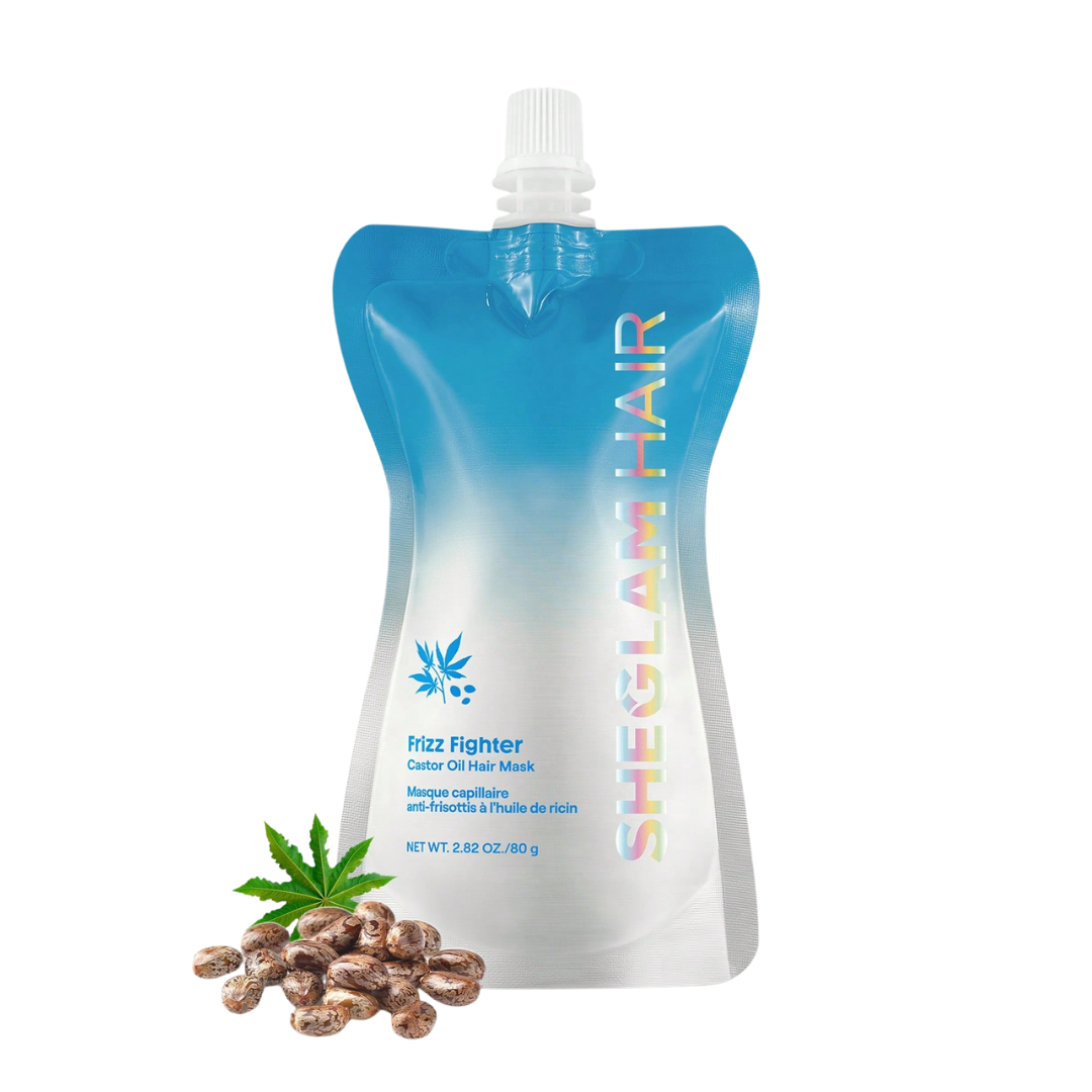 SHEGLAM Frizz Fighter Hair Mask - 80g | شيكلام ماسك الشعر بزيت الخروع - 80 غرام