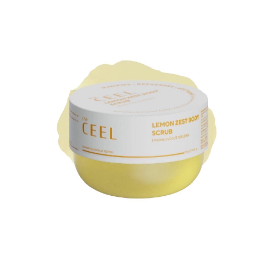 the CEEL Lemon Zest Body Scrub - 275gr | ذا سيل مقشر الجسم بالليمون - 275 غ