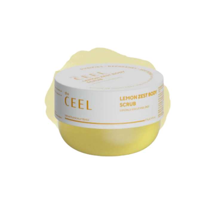 the CEEL Lemon Zest Body Scrub - 275gr | ذا سيل مقشر الجسم بالليمون - 275 غ