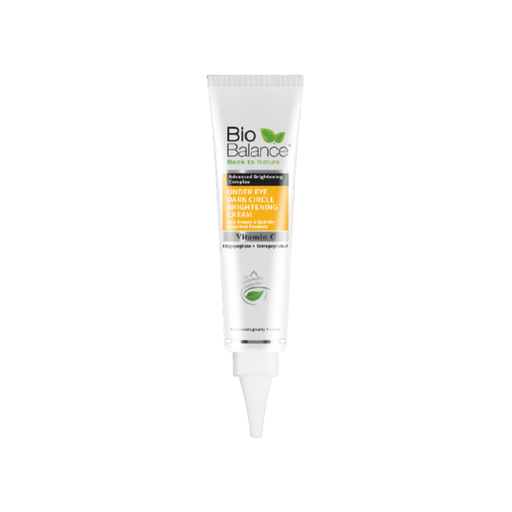 Bio Balance Brightening Eye Cream For Dark Circle - 15ml | بايو بالانس كريم مفتح للهالات تحت العين ومضاد للتجاعيد  - 15 مل