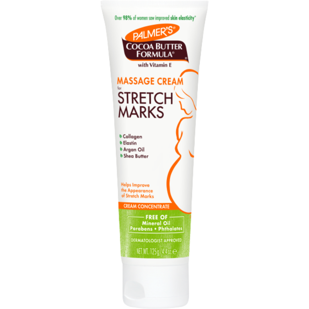 PALMER'S Cocoa Butter Formula Massage Cream For Stretch Marks - 125g  | بالميرز كريم التدليك لعلامات التمدد بزبدة الكاكاو - 125 غرام