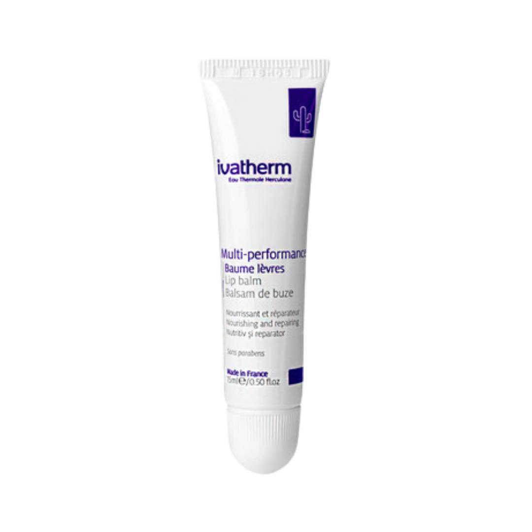 ivatherm Multi-performance Lip Balm -15ml | ايفاثيرم مرطب شفاه - 15 مل