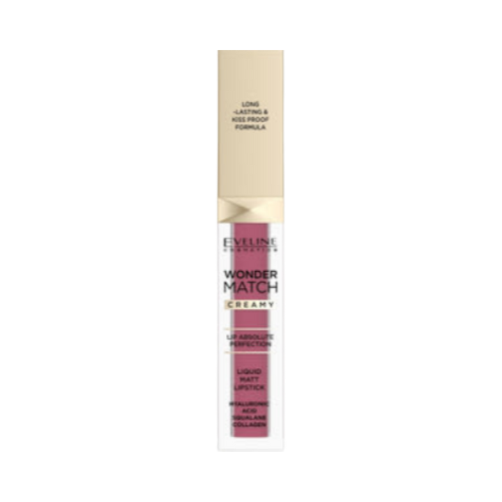 EVELINE Wonder Match Creamy Liquid Matt Lipstick - 6.8ml | ايفلين أحمر شفاه مات - 6.8 مل
