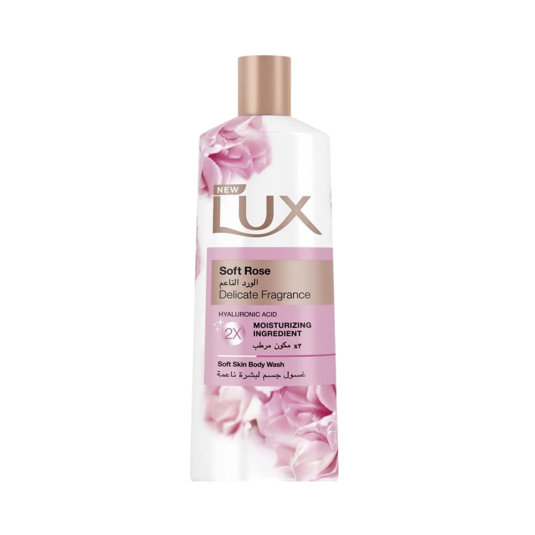 LUX Soft Rose Delicate Fragrance - 500ml | لوكس سوفت روز برائحة الورد الناعمة – 500 مل