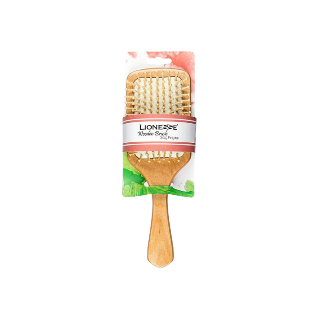 Tarko Lionesse Wooden Hair Brush | تاركو لايونيس فرشاة خشبية للشعر