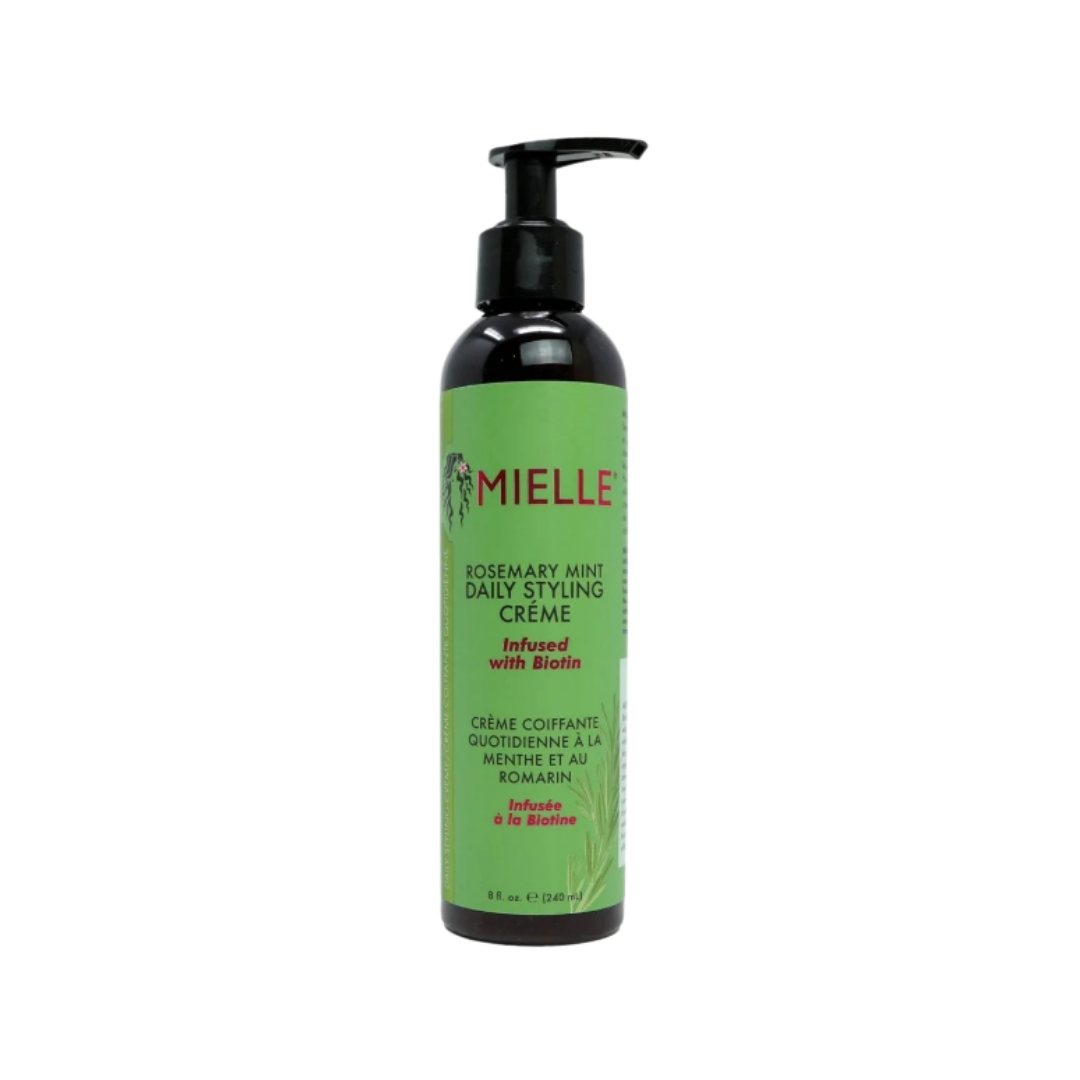 MIELLE Rosemary Mint Multi-Vitamin Daily Styling Creme - 240 ml | ميلي كريم تصفيف الشعر بالروزماري - 240 مل