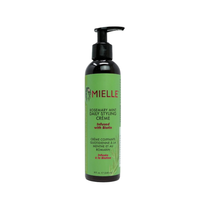 MIELLE Rosemary Mint Multi-Vitamin Daily Styling Creme - 240 ml | ميلي كريم تصفيف الشعر بالروزماري - 240 مل