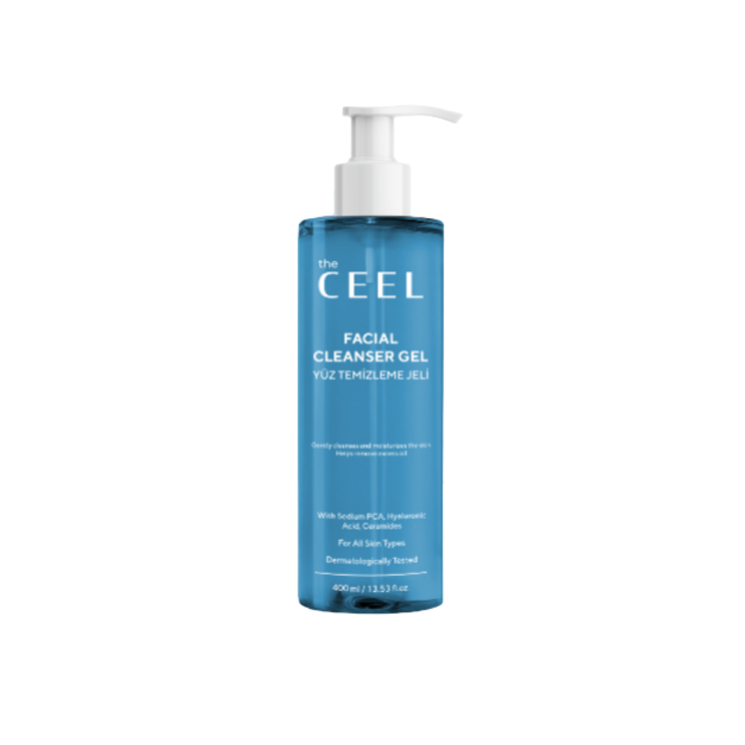 the CEEL Facial Cleanser Gel For All Skin Types - 400ml | ذا سيل غسول جيل للوجه - 400 مل