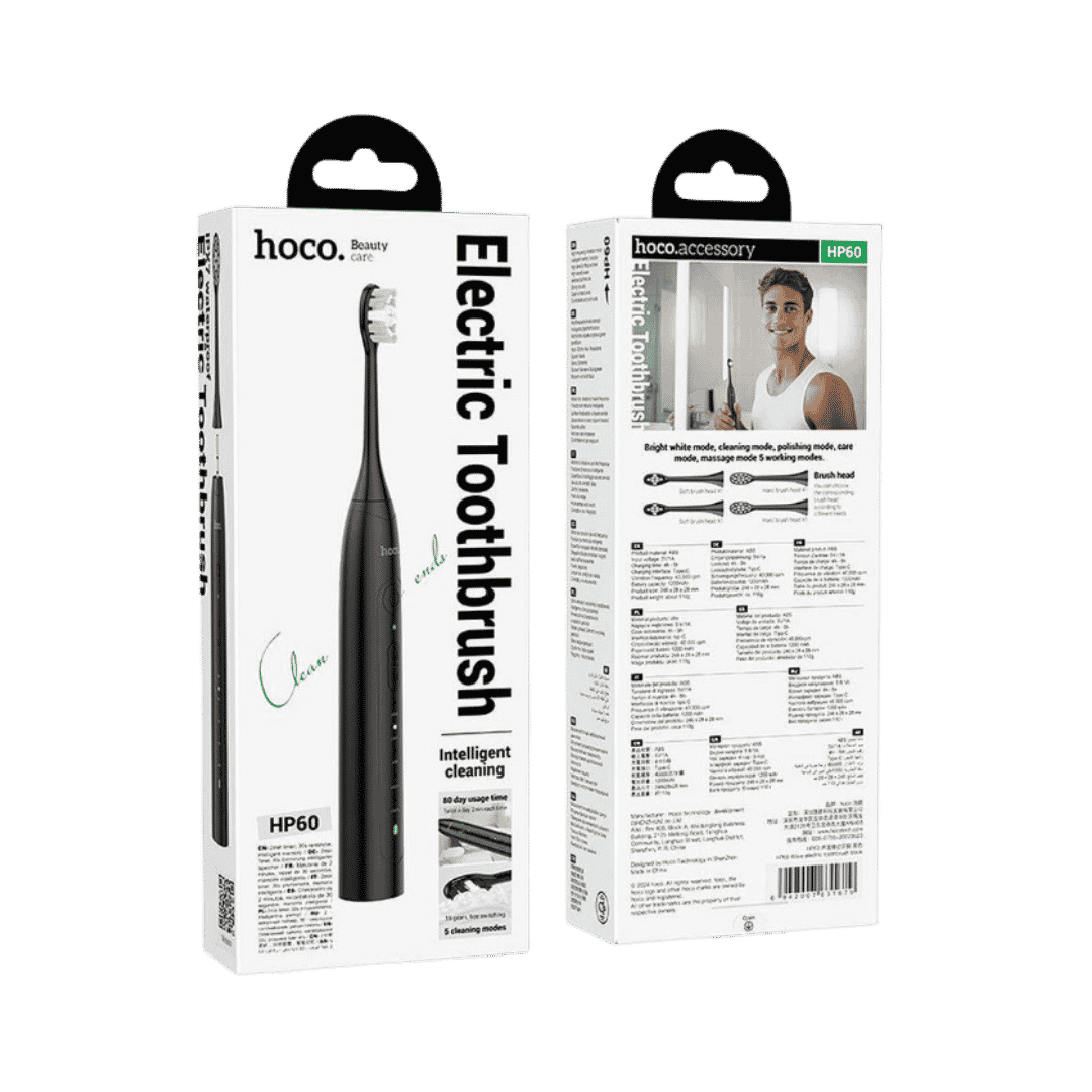 hoco Electric Toothbrush Intelligent Cleaning | هوكو فرشاة أسنان كهربائية