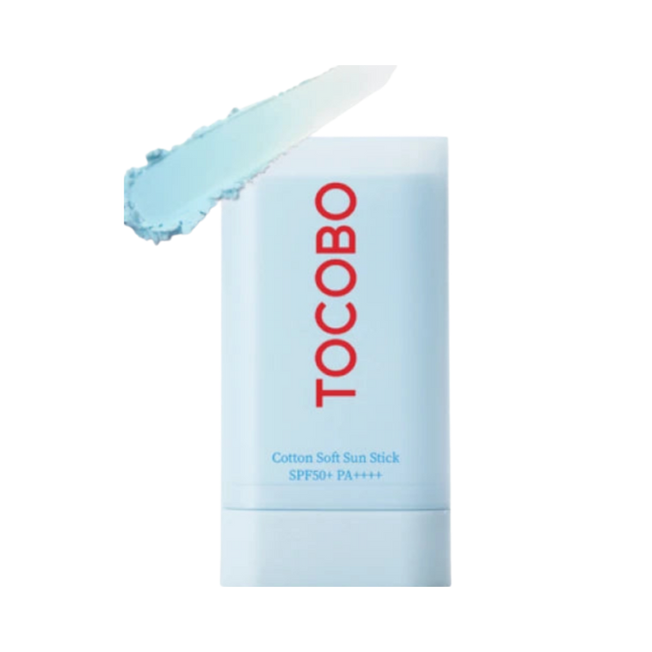 TOCOBO Cotton Soft Sun Stick Spf 50+ PA - 19g |  توكوبو واقي شمسي ستيك بمستخلص بالقطن Spf50+ - 50 مل