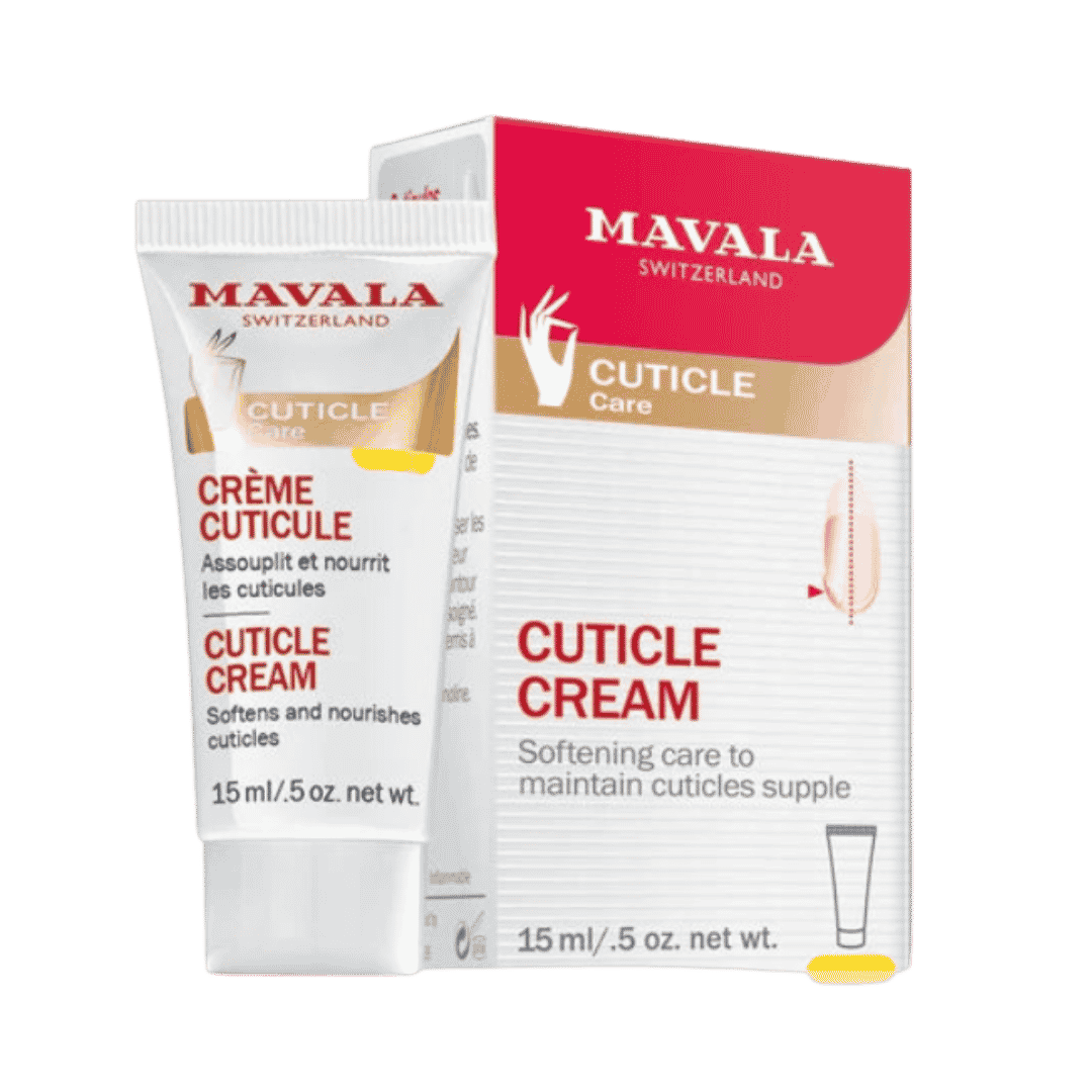 Mavala Cuticle Cream White - 15ml | مافالا كريم العناية  بالجلد المحيط بالأظافر  - 15 مل