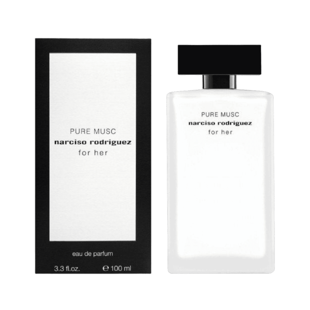 narciso rodriguez Pure Musc For Here EDP- 100ml / عطر نرسيسو رودريغز بيور مسك او دو بارفيوم للنساء