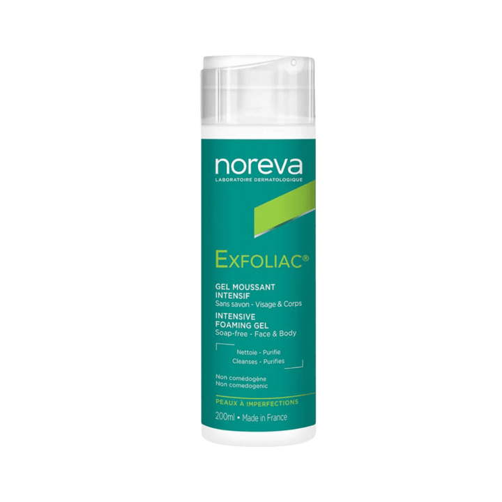 Noreva Exfoliac Foaming Gel - 200ml | نوريفا غسول جل رغوي للبشرة الدهنية - 200 مل