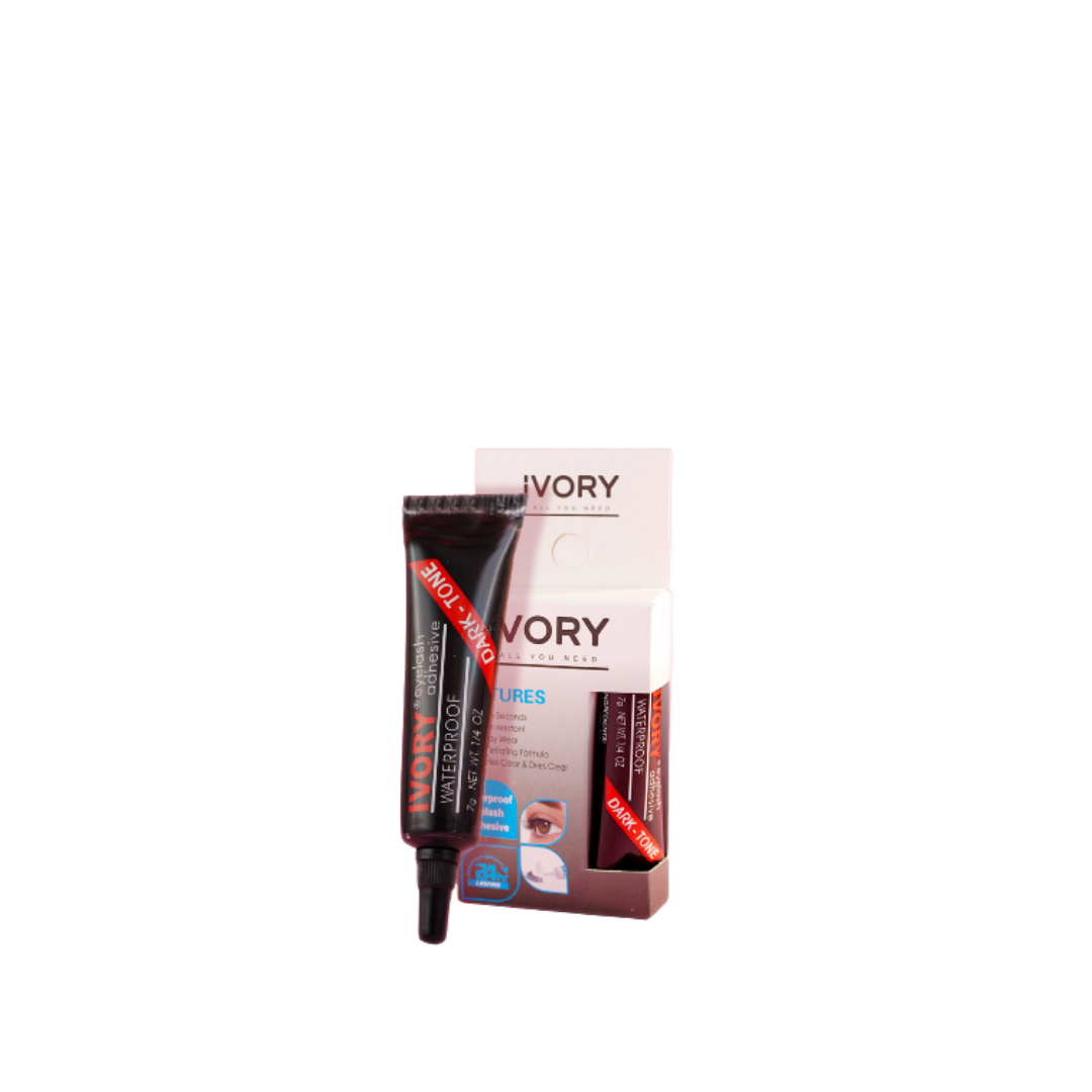 IVORY Features 24 Hr Lasting - 7g | ايفوري لاصق رمش أسود - 7غ