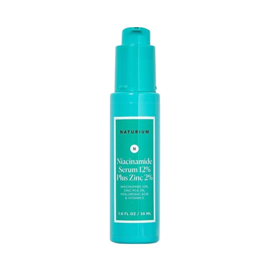 NATURIUM niacinamide face serum 12% plus zinc 2% - 30ml | ناتشوريم سيروم النياسيناميد 12% + زنك 2% - 30 مل