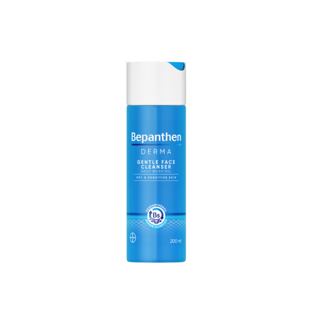 Bepanthen Derma Gentle Face Cleanser Daily Wash Gel - 200ml | بيبانثين غسول يومي جل للوجه - 200 مل