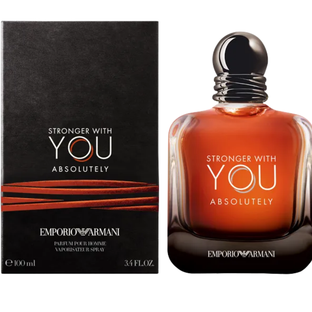 Giorgio Armani Stronger With You ABSOLU EDP - 100ml | عطر رجالي امبريو ارماني سترونك وذ يو ابسليو  - 100 مل