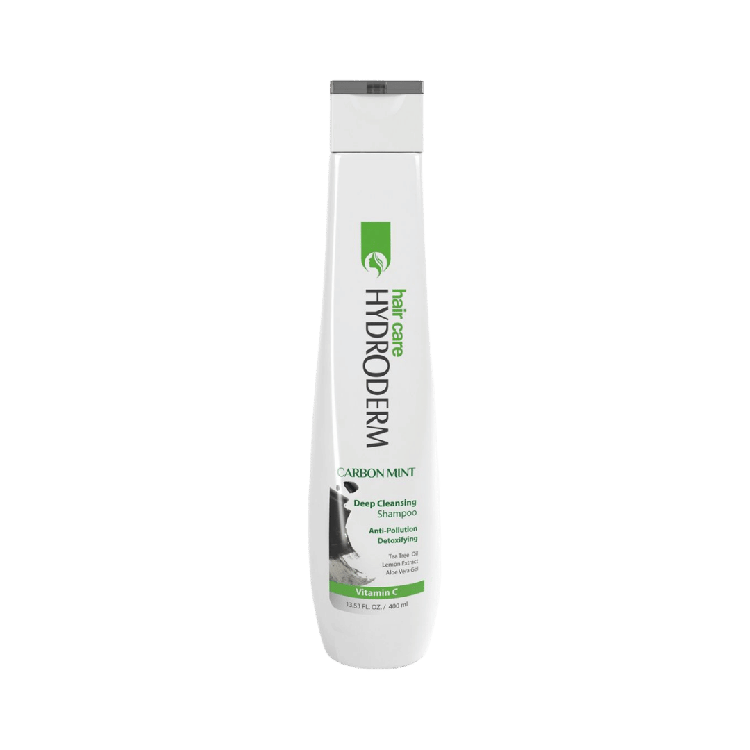 HYDRODERM Deep Cleansing Carbon Shampoo - 400ml | هيدروديرم شامبو منقي لفروة الرأس - 400 مل