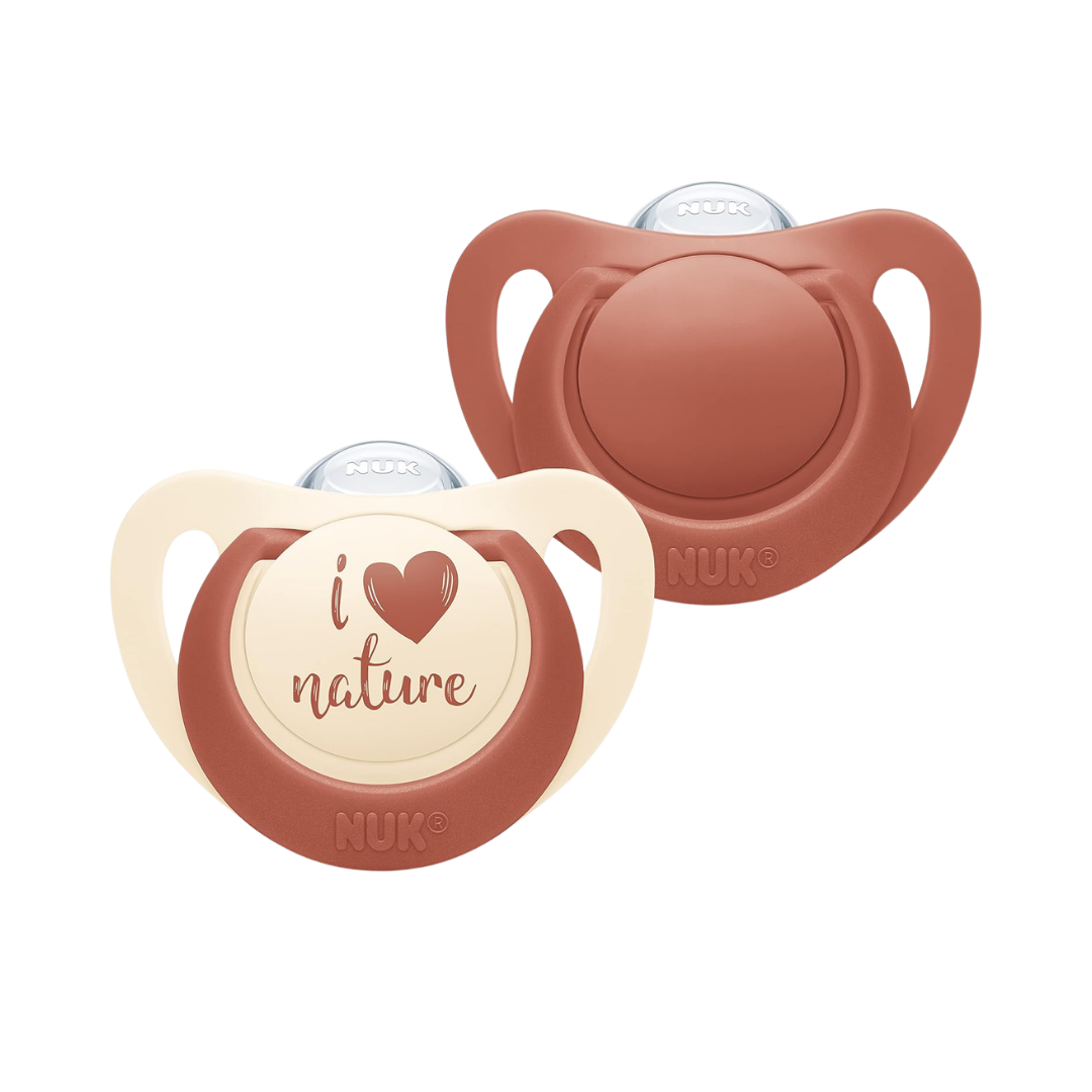 NUK For Nature Silicone 18-36M | نوك لهاية للأطفال بعمر 18-36 شهر