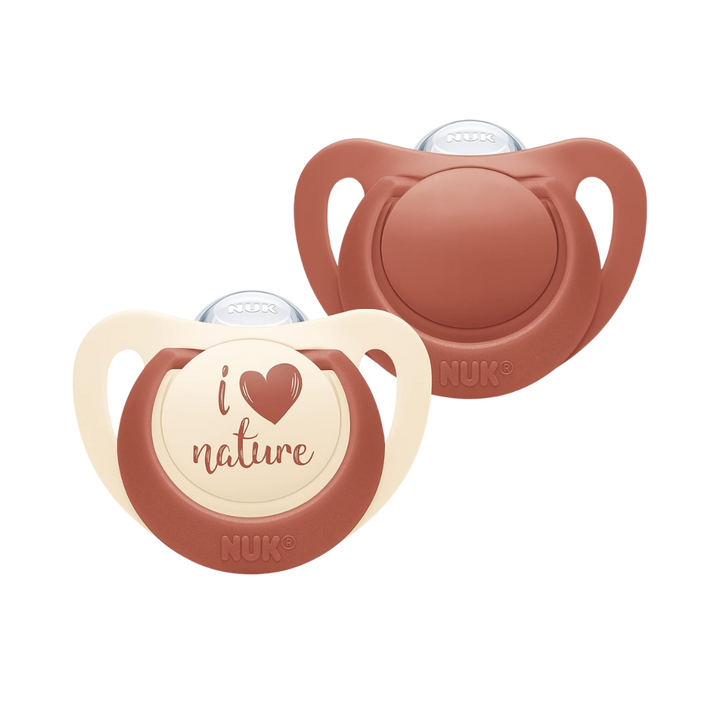 NUK For Nature Silicone 18-36M | نوك لهاية للأطفال بعمر 18-36 شهر