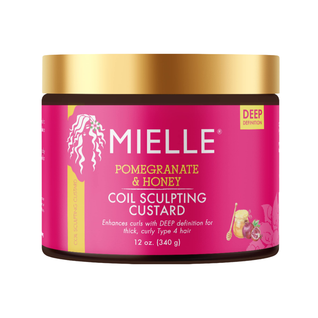 MIELLE Pomegranate & Honey Coil Sculping Custard - 340g | ميلي كسترد تشكيل التجعيدات بالعسل و الرمان - 340 غرام