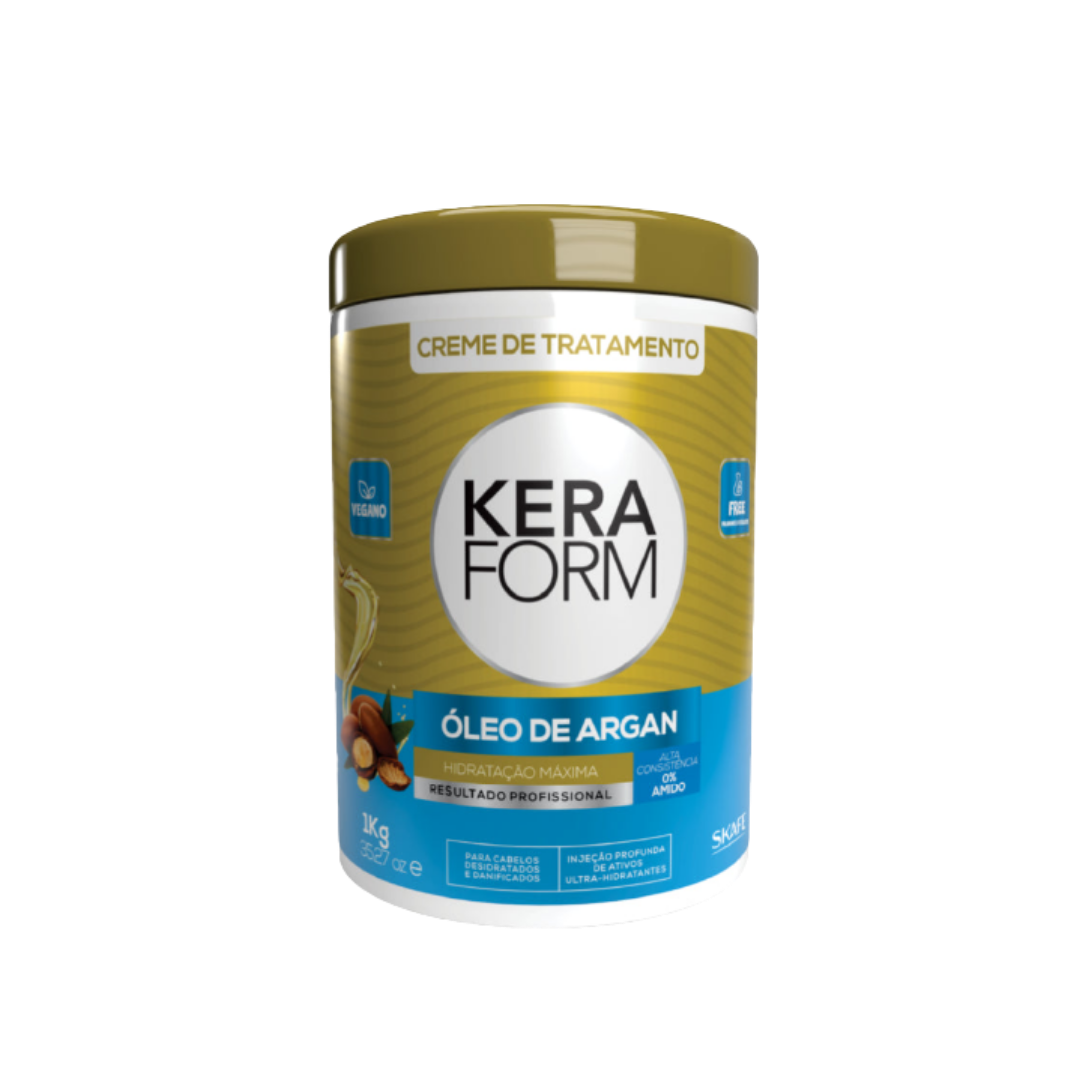 SKAFE Kera Form Oleo De Argan Hidratacao Maxima - 1kg | سكاف ماسك للشعر بزيت الارغان - 1 كغ