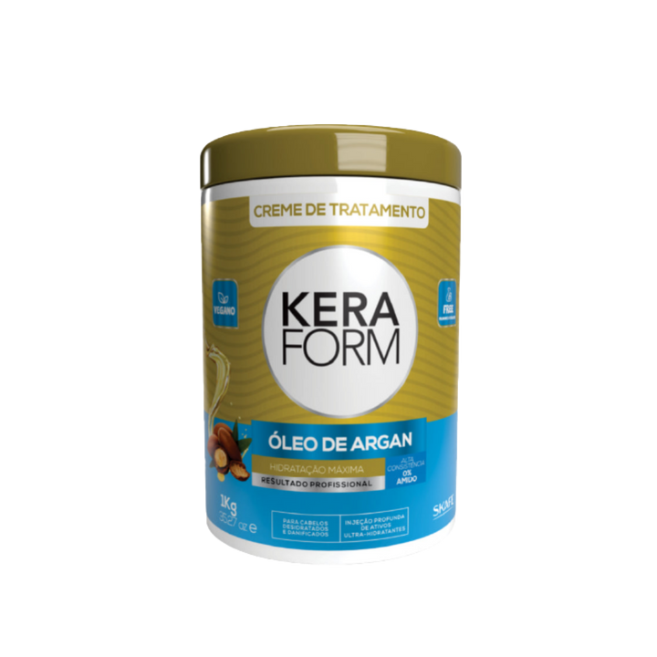 SKAFE Kera Form Oleo De Argan Hidratacao Maxima - 1kg | سكاف ماسك للشعر بزيت الارغان - 1 كغ
