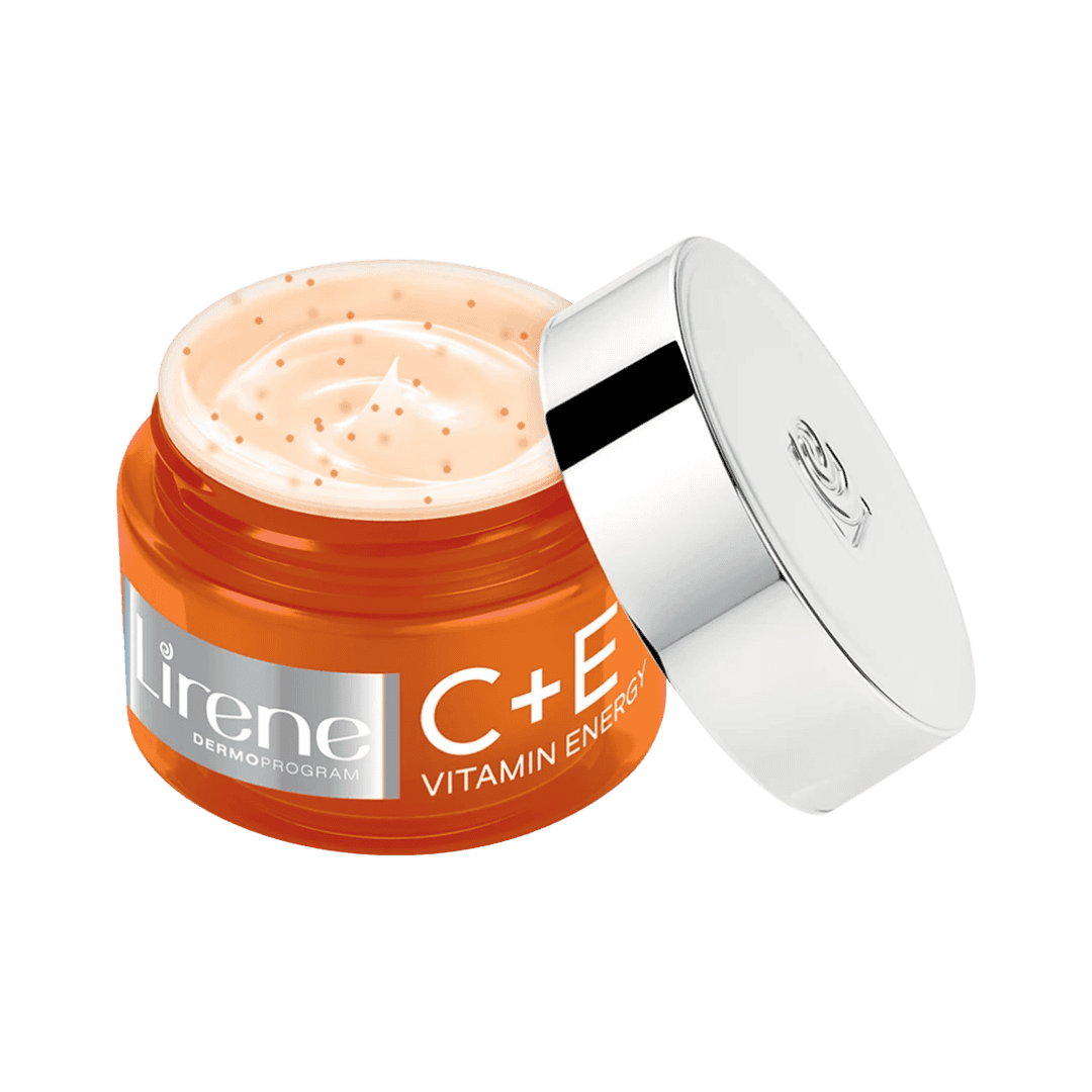 Lirene VITAMIN ENERGY С+D PRO Moisturizing and brightening cream-gel - 50ml | ليرين كريم جل للوجه مغذي ومرطب - 50 مل