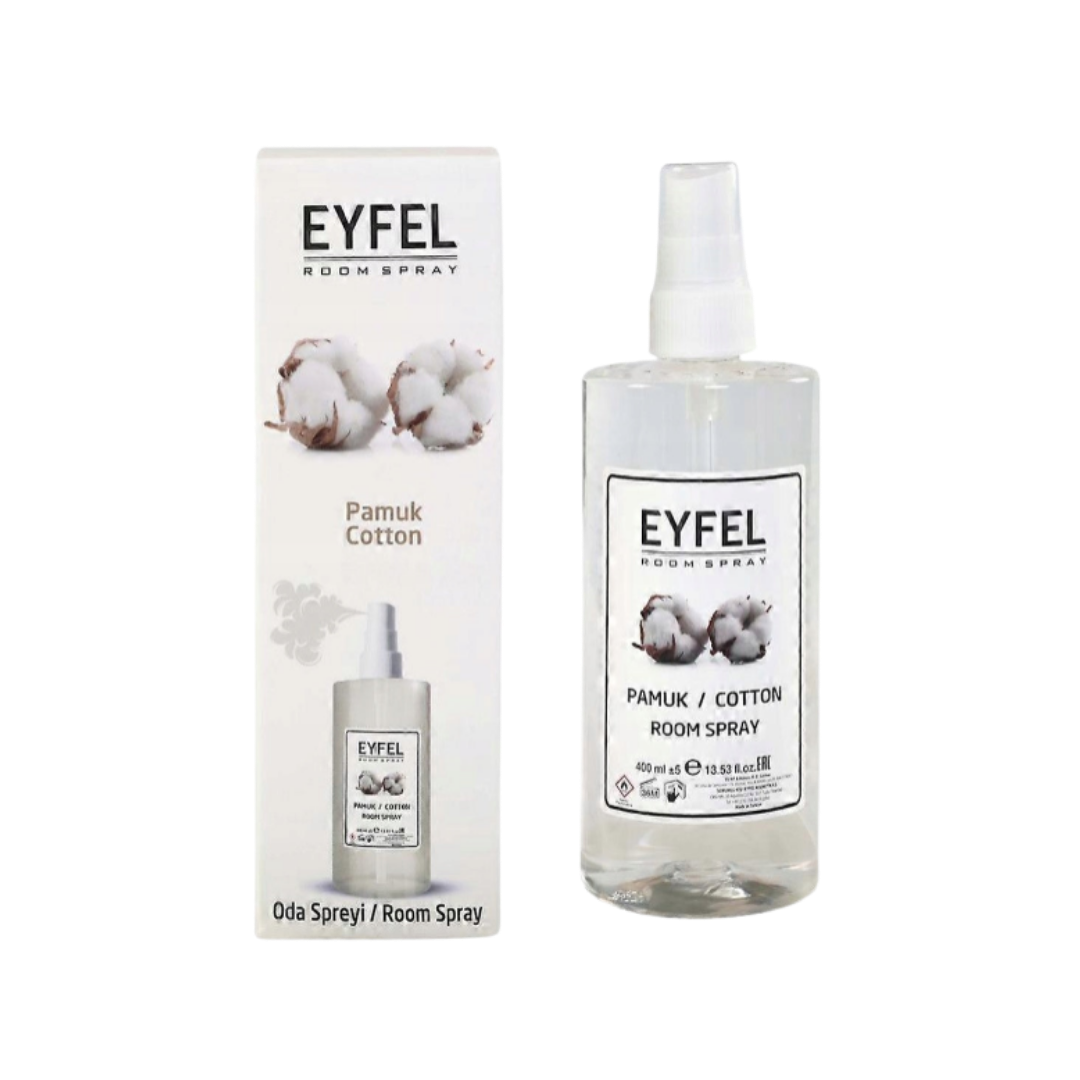 EYFEL Cotton Room Spray - 400ml | ايفل بخاخ معطر برائحة القطن - 400 مل