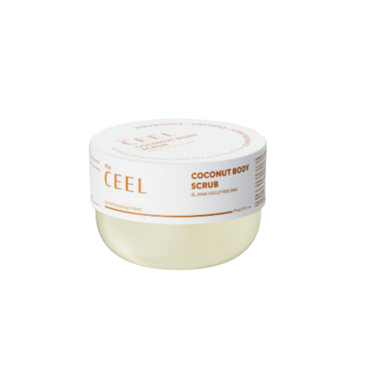 the CEEL Coconut Body Scrub - 275g | ذا سيل مقشر للجسم بزيت جوز الهند - 275 غ