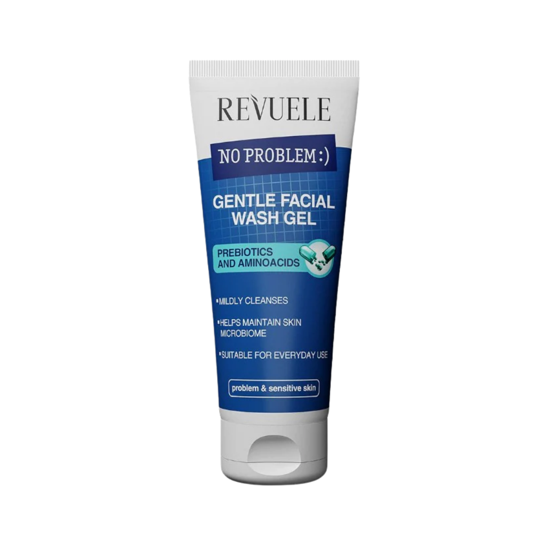 Revuele Gentle Cleansing Gel with Prebiotics and Amino Acids - 200ml | ريفويل غسول لطيف على البشرة بالأحماض الامينية - 200 مل