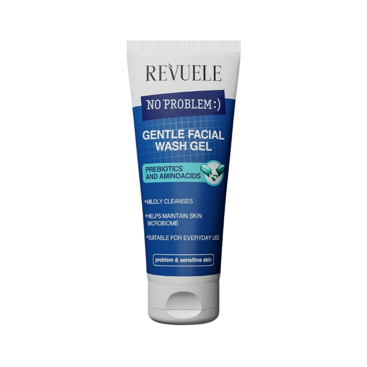 Revuele Gentle Cleansing Gel with Prebiotics and Amino Acids - 200ml | ريفويل غسول لطيف على البشرة بالأحماض الامينية - 200 مل