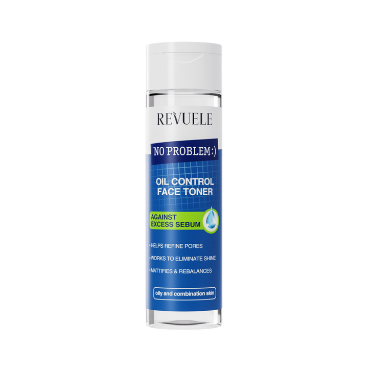 Revuele Oil Control Face Toner - 200ml | ريفويل تونر منظم لافراز الزيت في الوجه - 200 مل