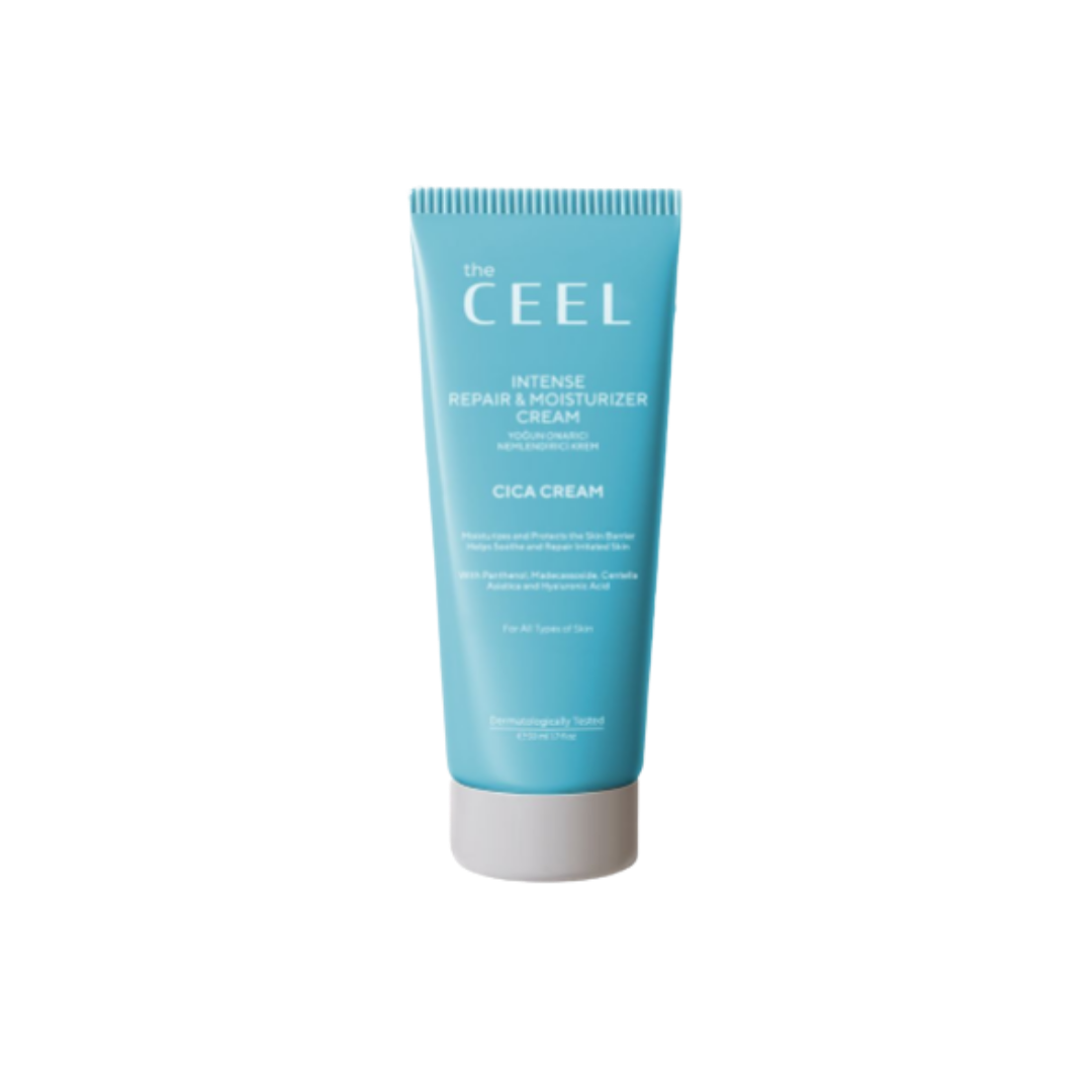 the CEEL Intense Repair & Moisturrizer Crem Cica  Cream - 50ml | ذا سيل كريم سيكا مرطب - 50 مل