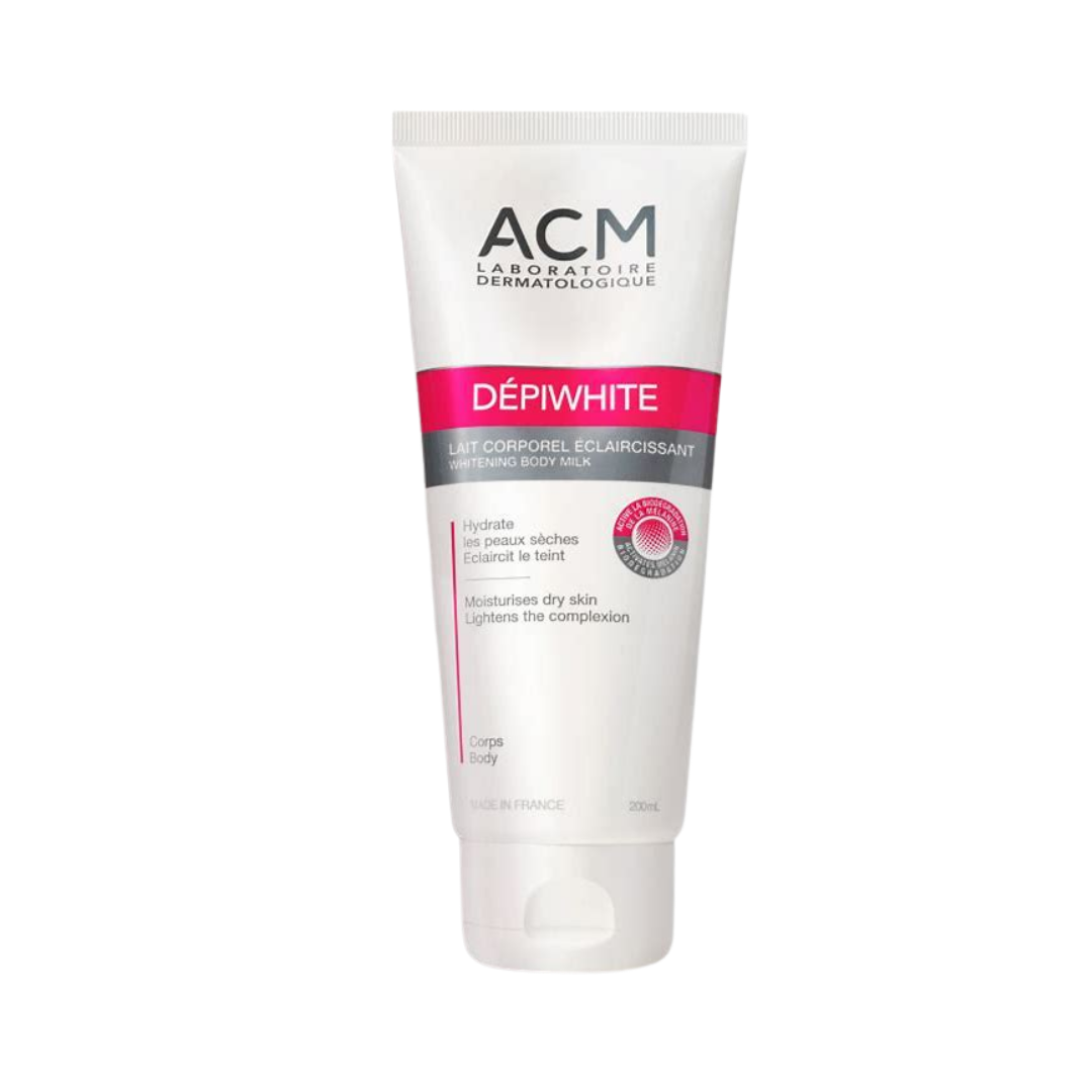ACM Laboratoires Depiwhite Whitening Body Milk - 200ml | اي سي ام لوشن مرطب لتفتيح الجسم - 200 مل