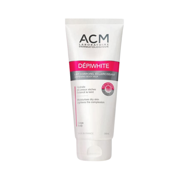ACM Laboratoires Depiwhite Whitening Body Milk - 200ml | اي سي ام لوشن مرطب لتفتيح الجسم - 200 مل