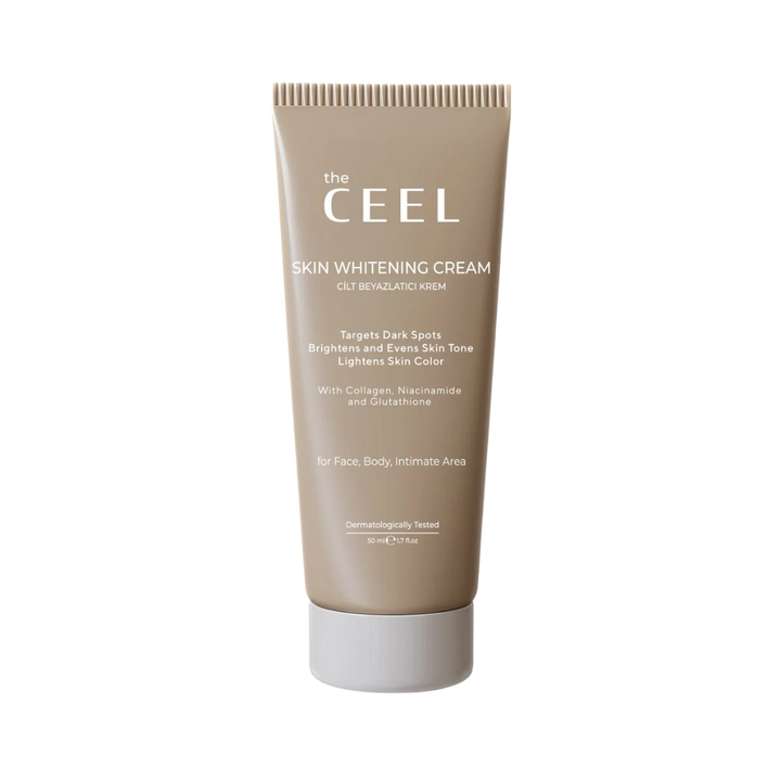 the CEEL Skin Whitening Cream For Face Body Private Parts - 50ml | ذا سيل كريم تفتيح للوجه وللجسم - 50 مل