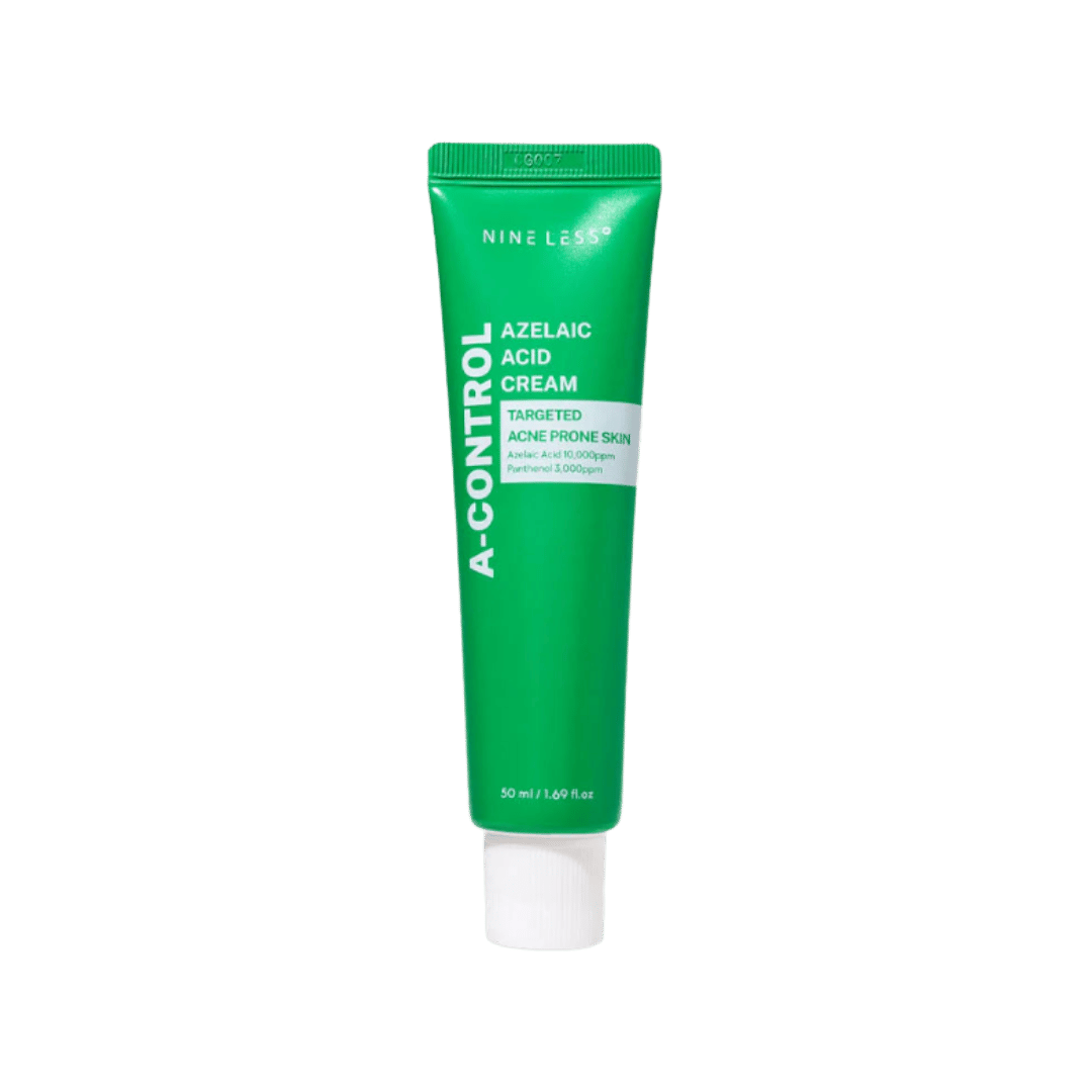 NINE LESS A-Control Azelaic Acid Cream - 50ml | ناين ليس كريم معالج لحب الشباب بالأزليك اسيد - 50 مل