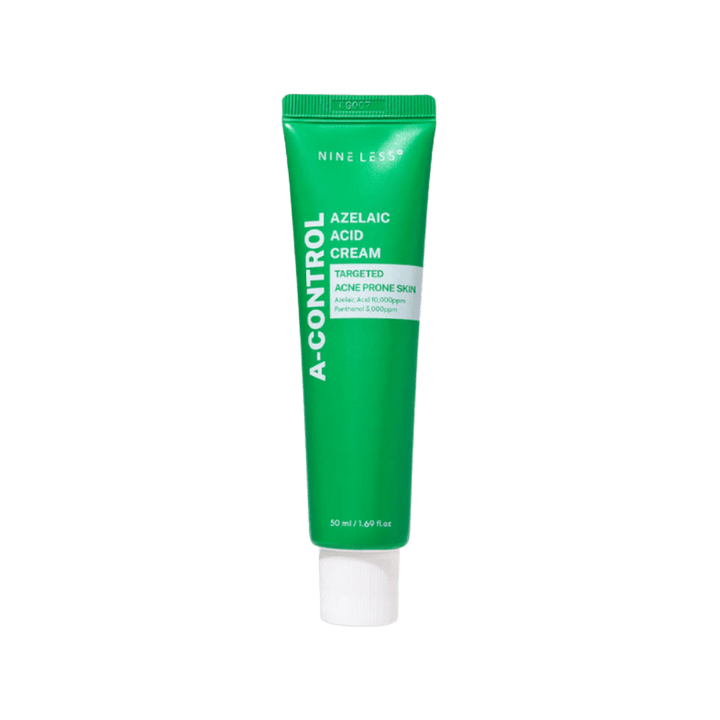 NINE LESS A-Control Azelaic Acid Cream - 50ml | ناين ليس كريم معالج لحب الشباب بالأزليك اسيد - 50 مل