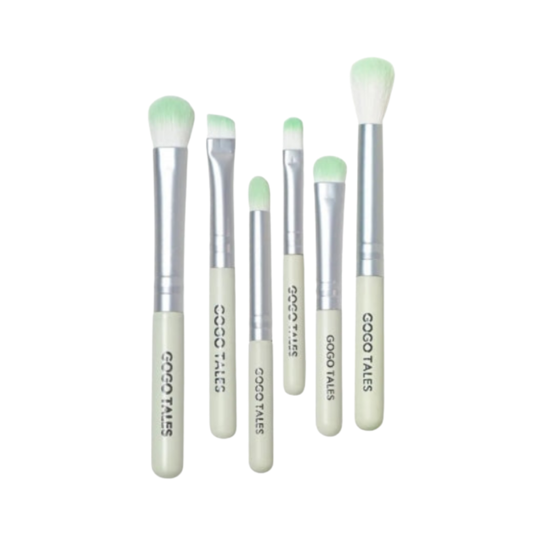 GOGO TALES Palm Cute Object Small Brush Set | جوجو تاليس مجموعة فرش مكياج صغيرة