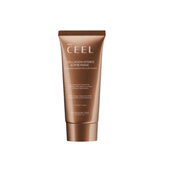 the CEEL Collagen Hydro Bomb Mask - 50ml | ذا سيل ماسك للوجه بالكولاجين - 50 مل